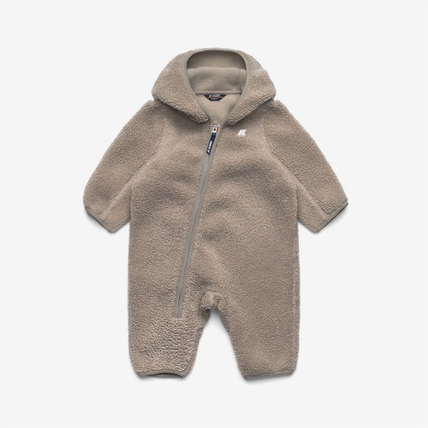 k way E. JANNETTE POLAR BEIGE CASHMERE-BEIGE CASHMERE