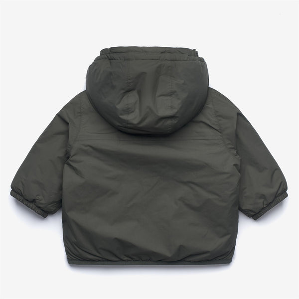 K Way E. LE VRAI 4.0 CLAUDINE ORSETTO GREEN BLACKISH