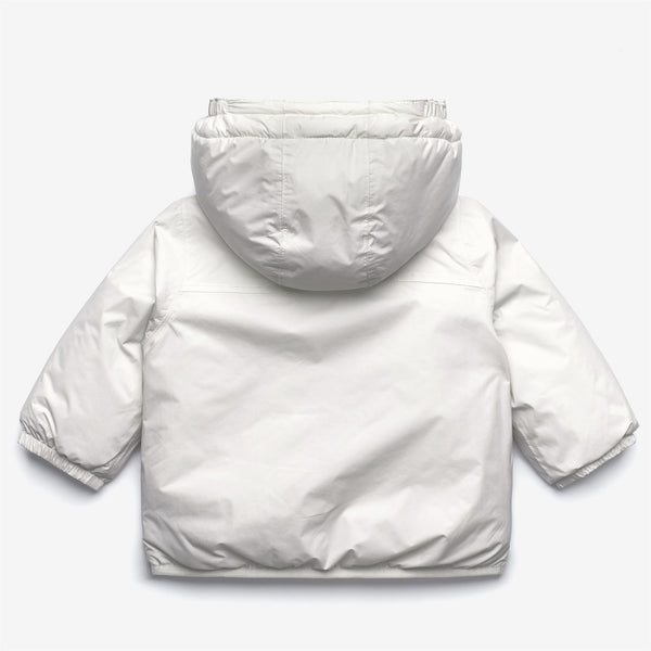 K Way E. LE VRAI 4.0 CLAUDINE ORSETTO WHITE GARDENIA