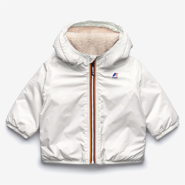 k way E. LE VRAI 4.0 CLAUDINE ORSETTO WHITE GARDENIA