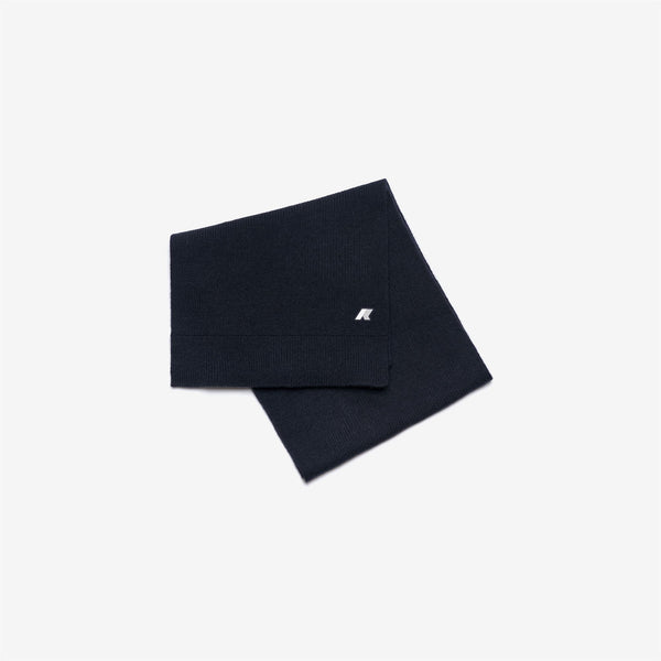 k way ETIENNE CARDIGAN STITCH WOOL BLUE DEPTH MELANGE