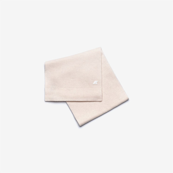 k way ETIENNE CARDIGAN STITCH WOOL WHITE GARDENIA MELANGE