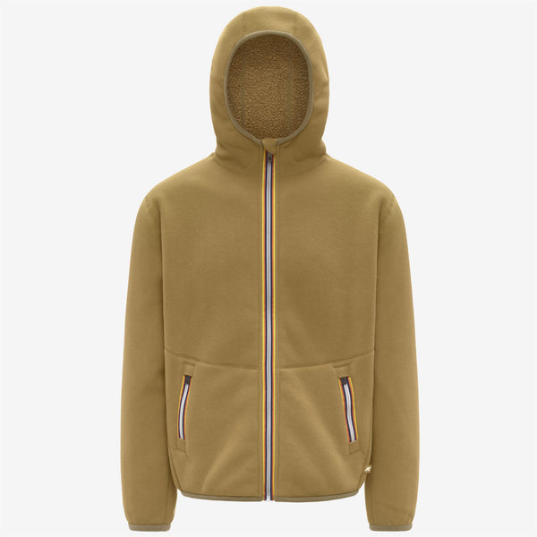 K Way JACK SHERPA POLAR REVERSIBLE BEIGE SEED COMBO