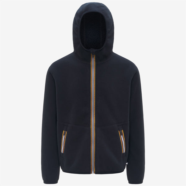 K Way JACK SHERPA POLAR REVERSIBLE BLUE DEPTH-BLUE DEPTH