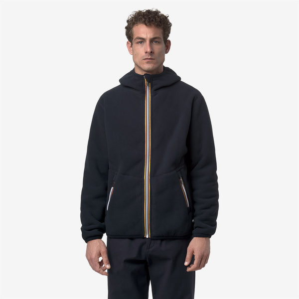 K Way JACK SHERPA POLAR REVERSIBLE BLUE DEPTH-BLUE DEPTH