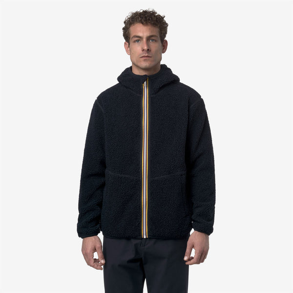 K Way JACK SHERPA POLAR REVERSIBLE BLUE DEPTH-BLUE DEPTH