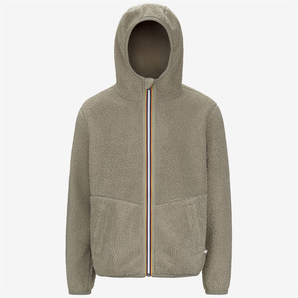 k way JACK SHERPA POLAR REVERSIBLE GREEN OAK-GREEN OAK