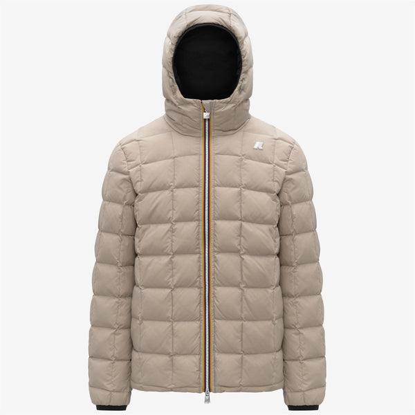 K Way JACK ST THERMO REVERSIBLE BLACK PURE-BEIGE CASHMERE