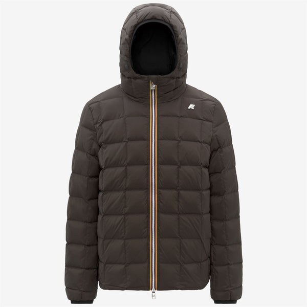 K Way JACK ST THERMO REVERSIBLE BLACK PURE-BLACK OLIVE