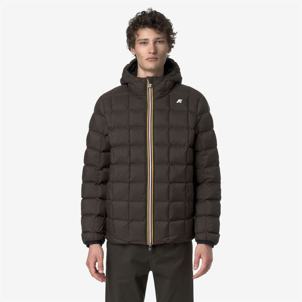 K Way JACK ST THERMO REVERSIBLE BLACK PURE-BLACK OLIVE