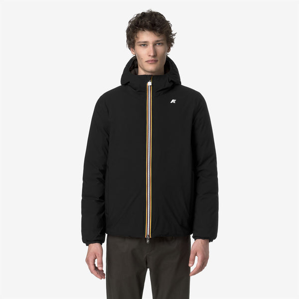 K Way JACK ST THERMO REVERSIBLE BLACK PURE-BLACK OLIVE