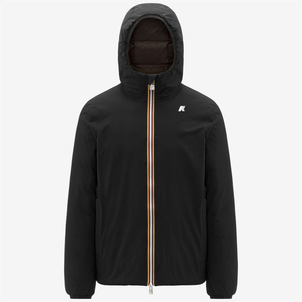 k way JACK ST THERMO REVERSIBLE BLACK PURE-BLACK OLIVE