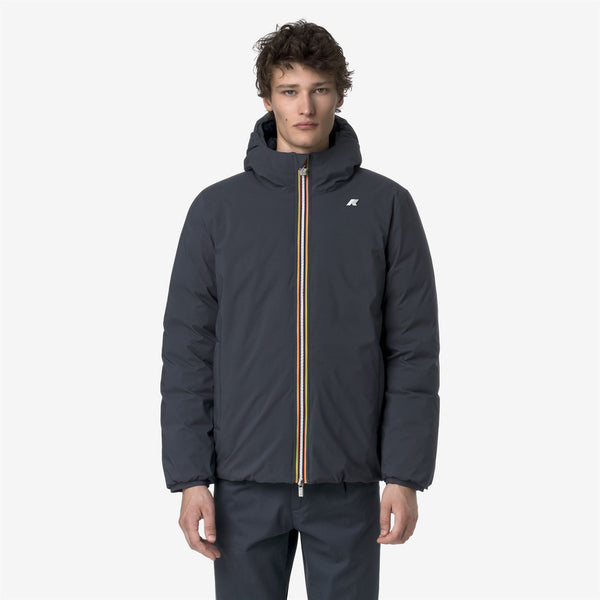 K Way JACK ST THERMO REVERSIBLE BLUE AIRFORCE-BLUE DEPTH