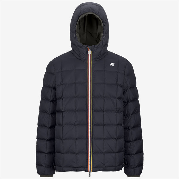 K Way JACK ST THERMO REVERSIBLE GREEN BLACKISH-BLUE DEPTH