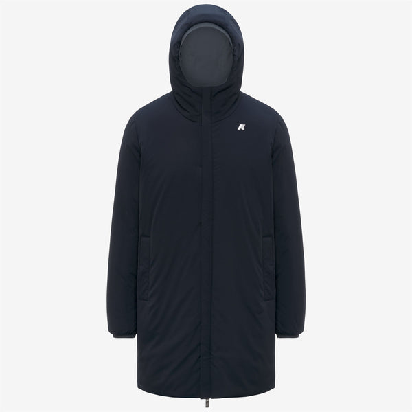 K Way JACOB ST WARM REVERSIBLE BLUE AIRFORCE-BLUE DEPTH