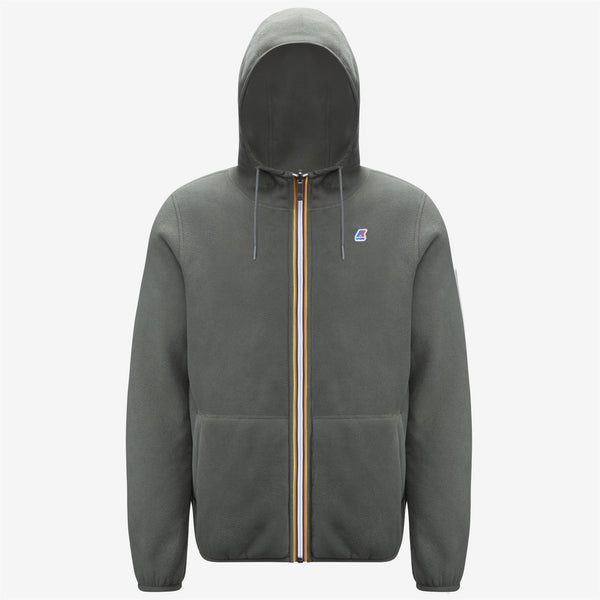 k way JACQUES POLAR REVERSIBLE GREEN BLACKISH-BLUE DEPTH