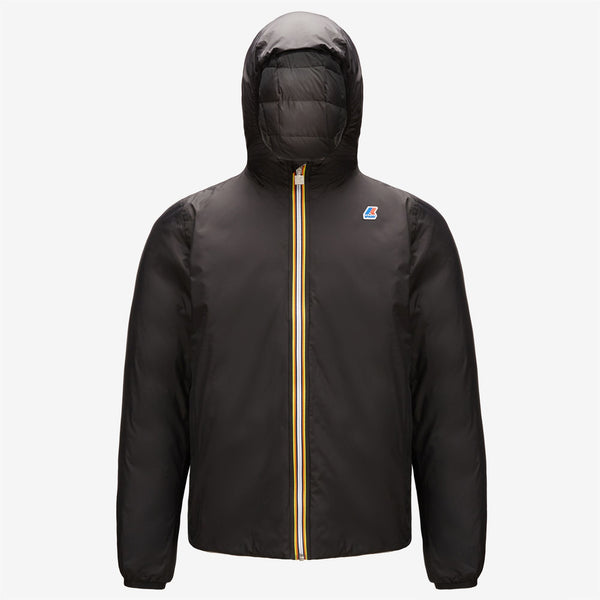 k way JACQUES THERMO PLUS.2 REVERSIBLE BLACK PURE-GREY MD STEEL