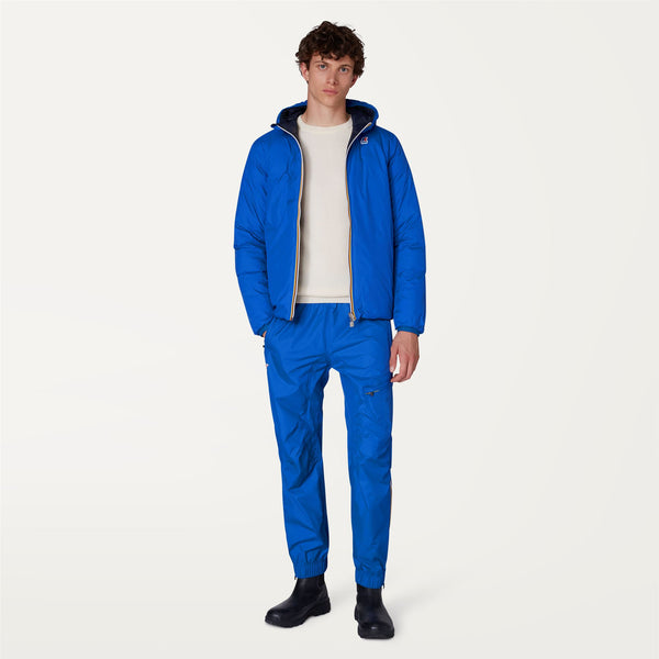 K Way JACQUES THERMO PLUS.2 REVERSIBLE BLUE ROYAL MARINE-BLUE DEPTH