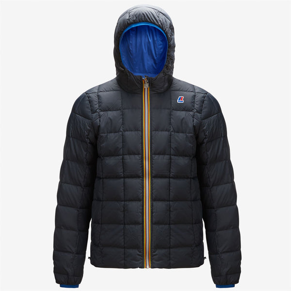 k way JACQUES THERMO PLUS.2 REVERSIBLE BLUE ROYAL MARINE-BLUE DEPTH