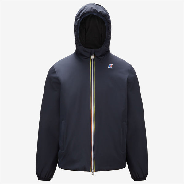 k way JACQUES WARM REVERSIBLE BLUE DEPTH-BLACK PURE