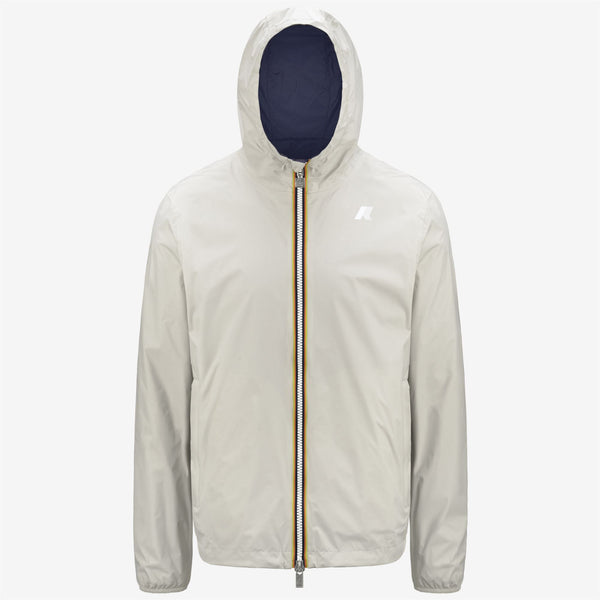 k way JAKE PLUS.2 REVERSIBLE BEIGE LT-BLUE DEEP COBALT