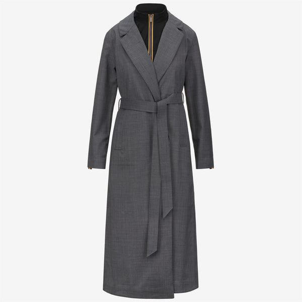 k way JORANCE 3L WOOL GRISAILLE GREY SHADOW DK GRISAILLE