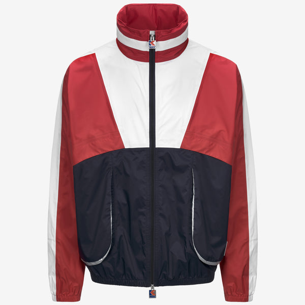 k way 7002 FULL ZIP BLUE RED WHITE