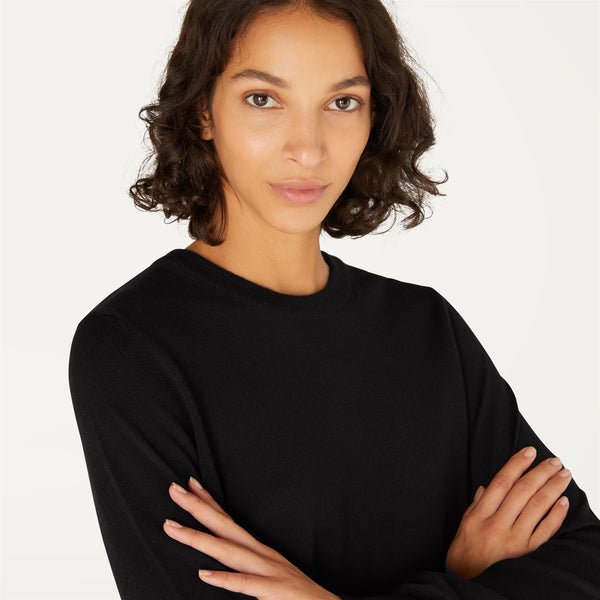 K Way ABBI MERINO BLACK PURE