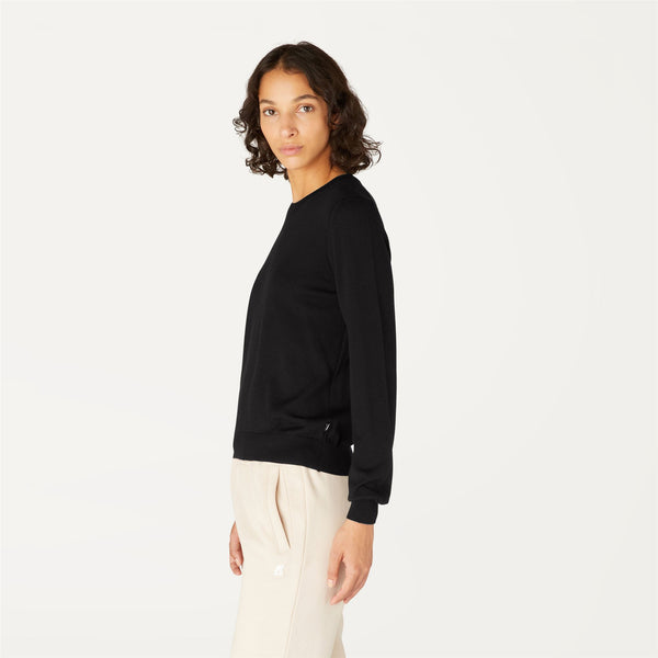 K Way ABBI MERINO BLACK PURE