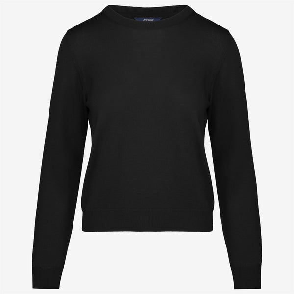 k way ABBI MERINO BLACK PURE
