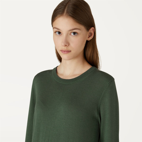 K Way ABBI MERINO GREEN LAUREL