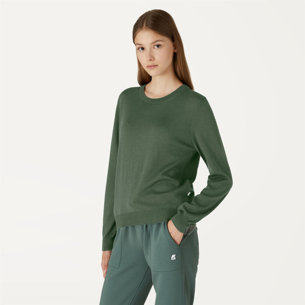 K Way ABBI MERINO GREEN LAUREL