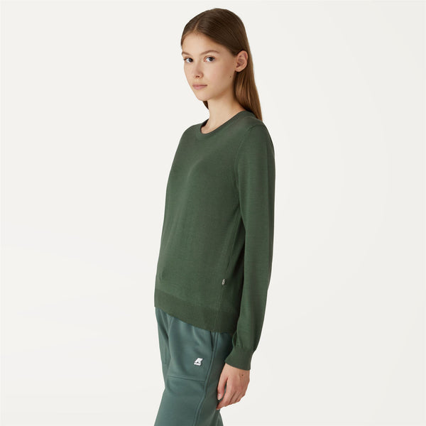 K Way ABBI MERINO GREEN LAUREL