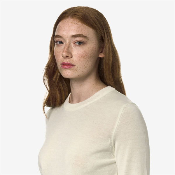 K Way ABBI MERINO WHITE PRISTINE