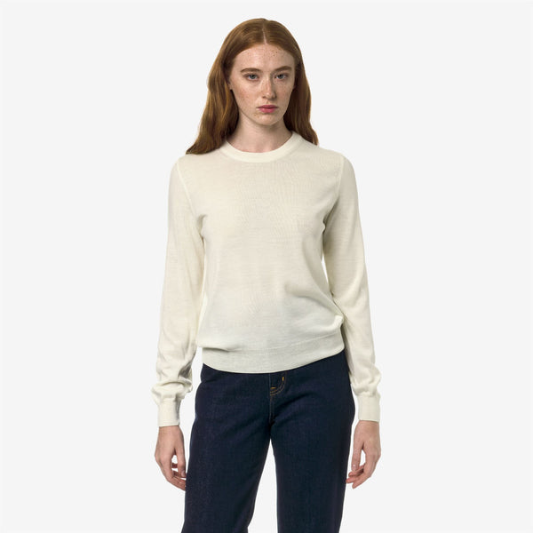 K Way ABBI MERINO WHITE PRISTINE