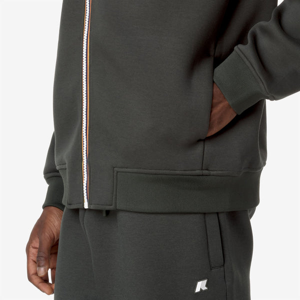 K Way ABEL SPACER GREEN BLACKISH