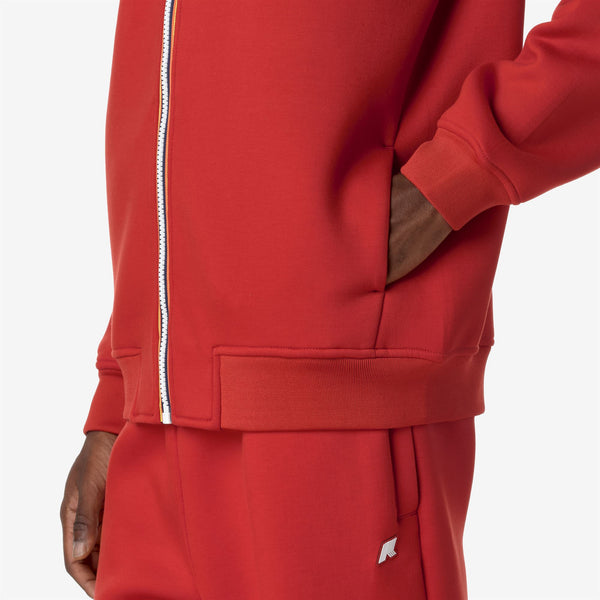 K Way ABEL SPACER RED POMPEIAN