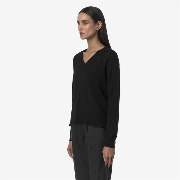 K Way ADINE COTTON PS BLACK PURE