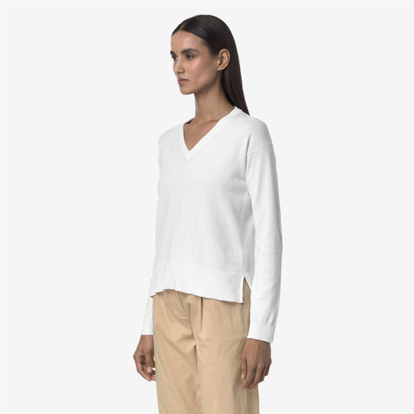 K Way ADINE COTTON PS WHITE