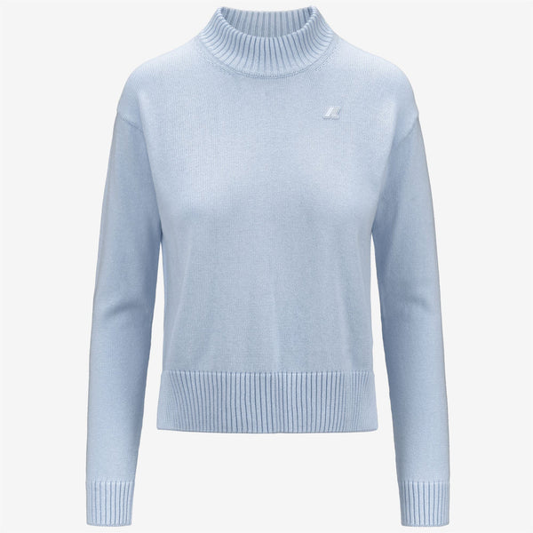 k way AGATA COTTON CASHMERE BLUE BALLAD
