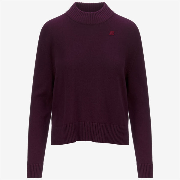 k way AGATA COTTON CASHMERE RED PORT ROYALE