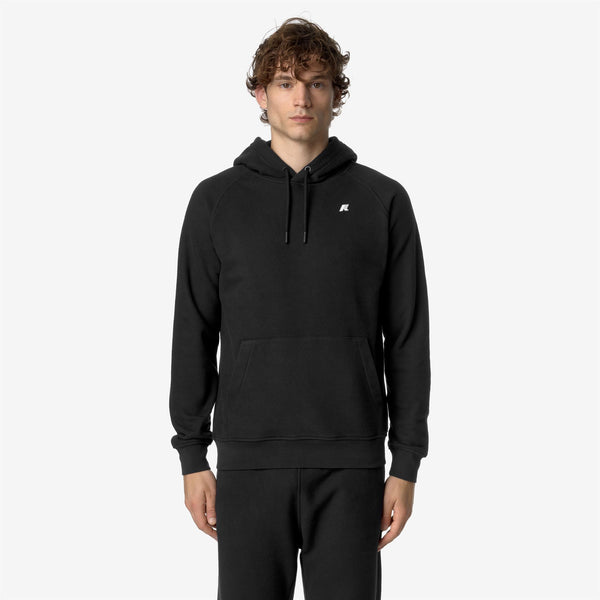 K Way ALBAN HEAVY FLEECE BLACK PURE