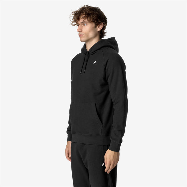 K Way ALBAN HEAVY FLEECE BLACK PURE