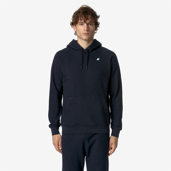 K Way ALBAN HEAVY FLEECE BLUE DEPTH