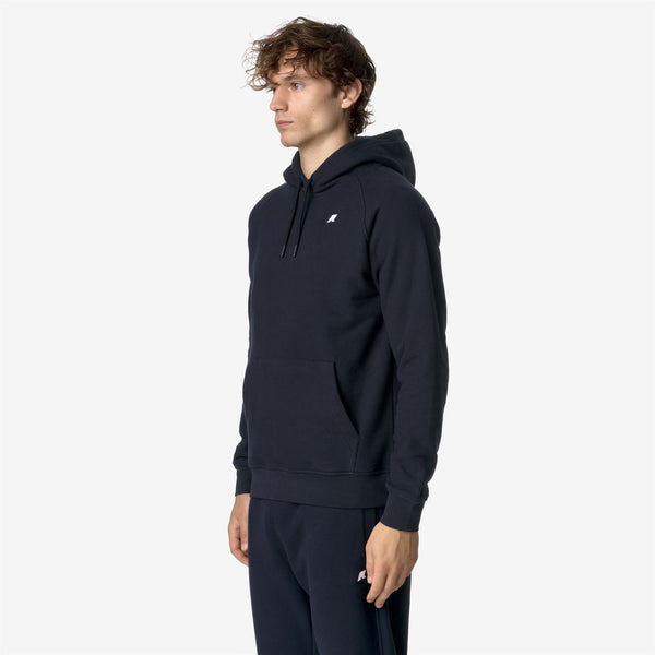 K Way ALBAN HEAVY FLEECE BLUE DEPTH