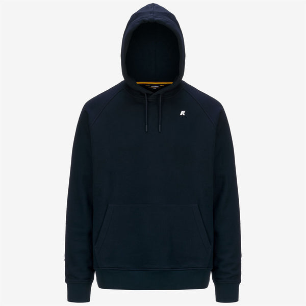 k way ALBAN HEAVY FLEECE BLUE DEPTH