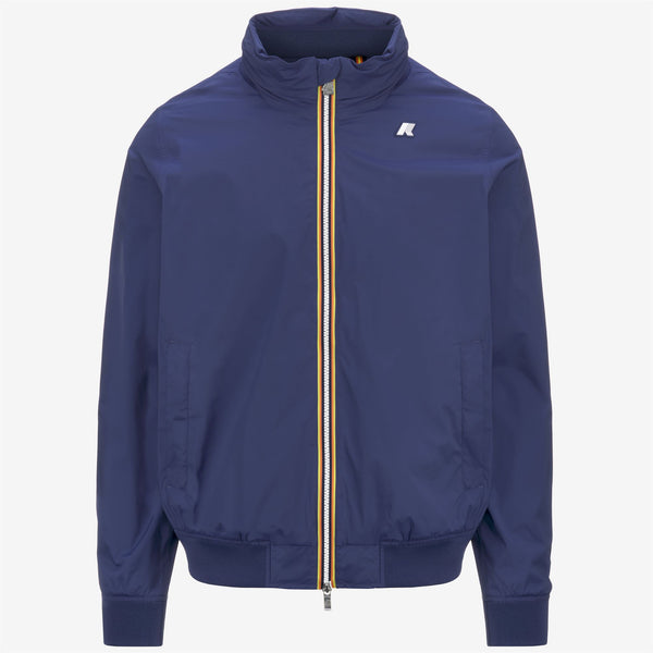 k way AMAURY STRETCH NYLON JERSEY BLUE DEEP COBALT