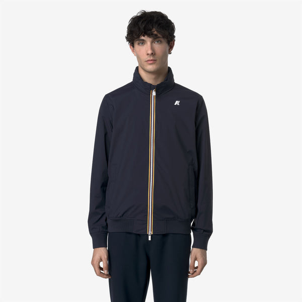 K Way AMAURY STRETCH NYLON JERSEY BLUE DEPTH