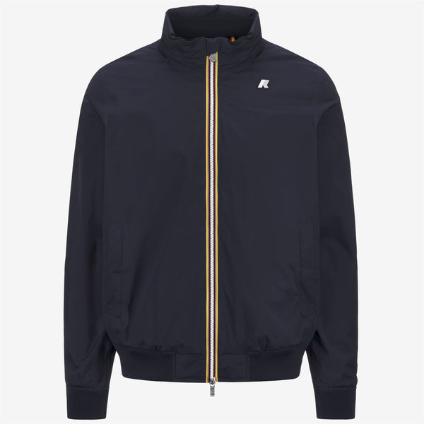 k way AMAURY STRETCH NYLON JERSEY BLUE DEPTH