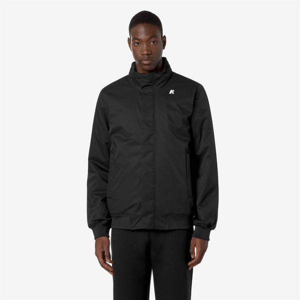 K Way AMAURY TWILL MARMOTTA BLACK P-BLUE A